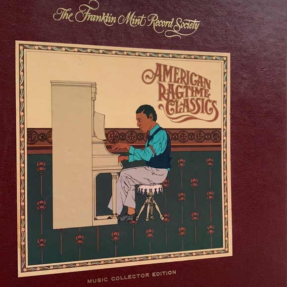 Vintage The Franklin Mint record Society American Ragtime Classic Music - Picture 3 of 13